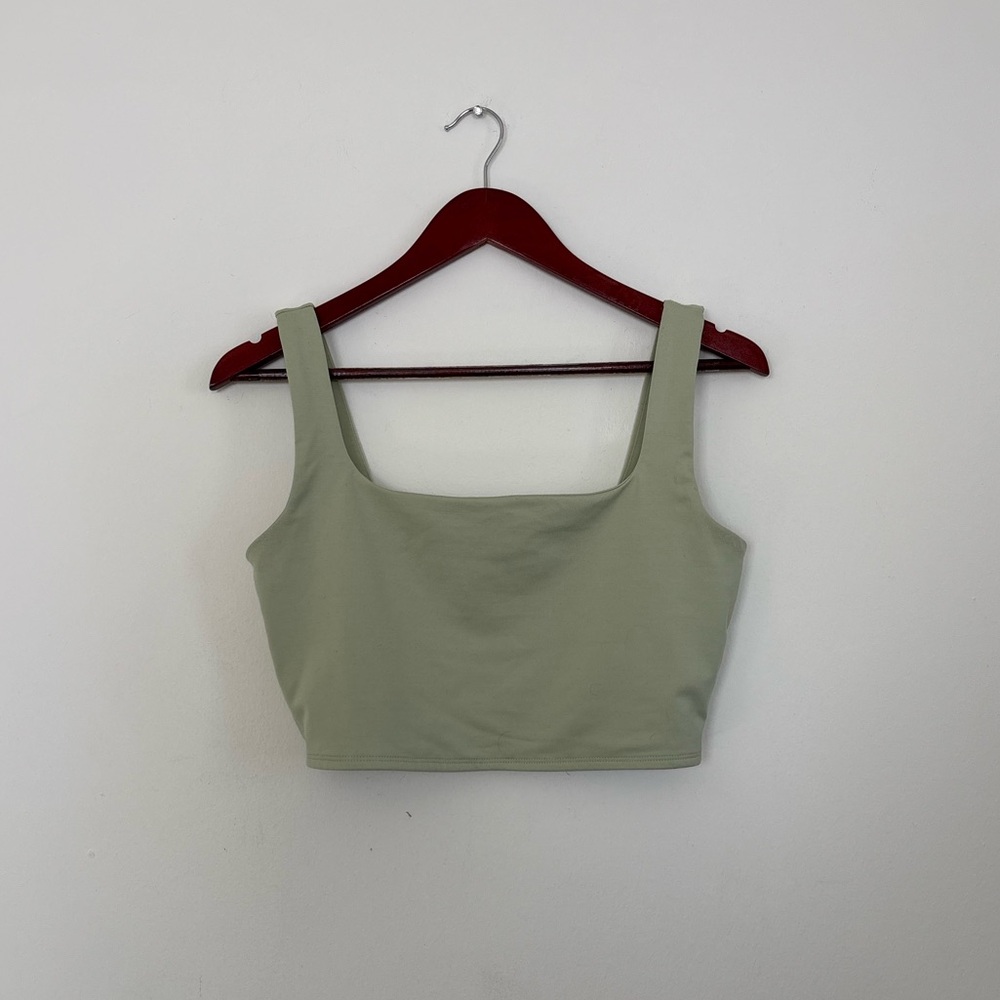 Reformation Sage Green Sports Bra - Size Medium